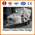 Mobile concrete mixer plant with CE